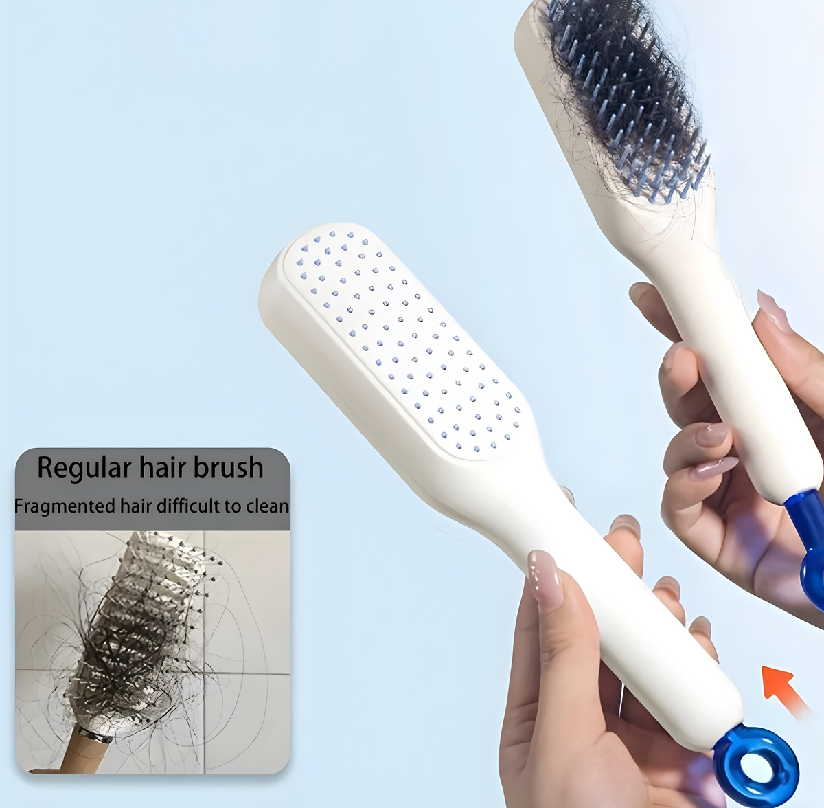 BelleSanté Self-Cleaning Hairbrush
